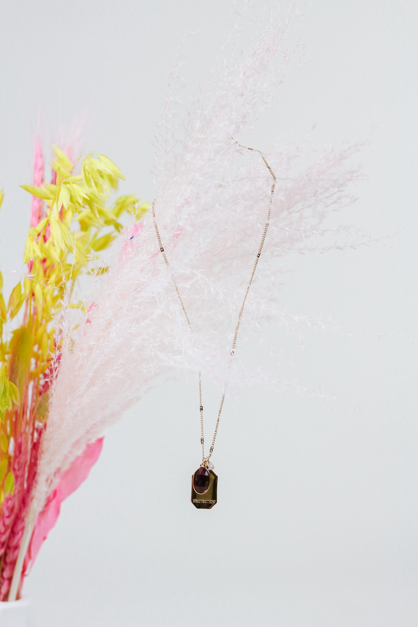 January Birthstone Necklace