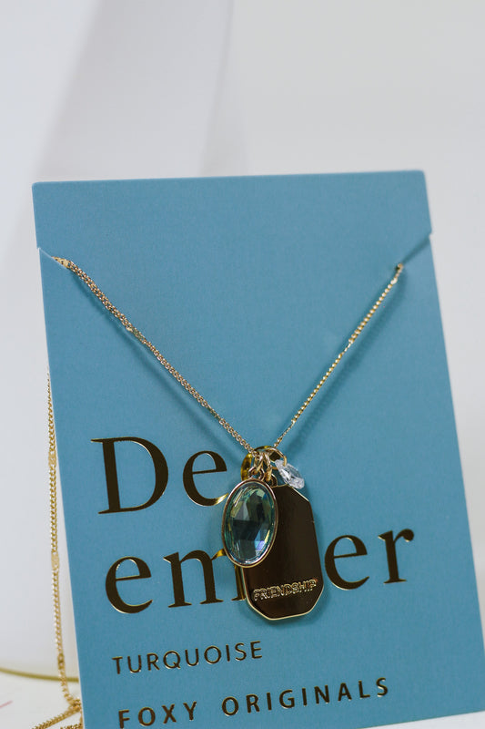 December Birthstone Necklace