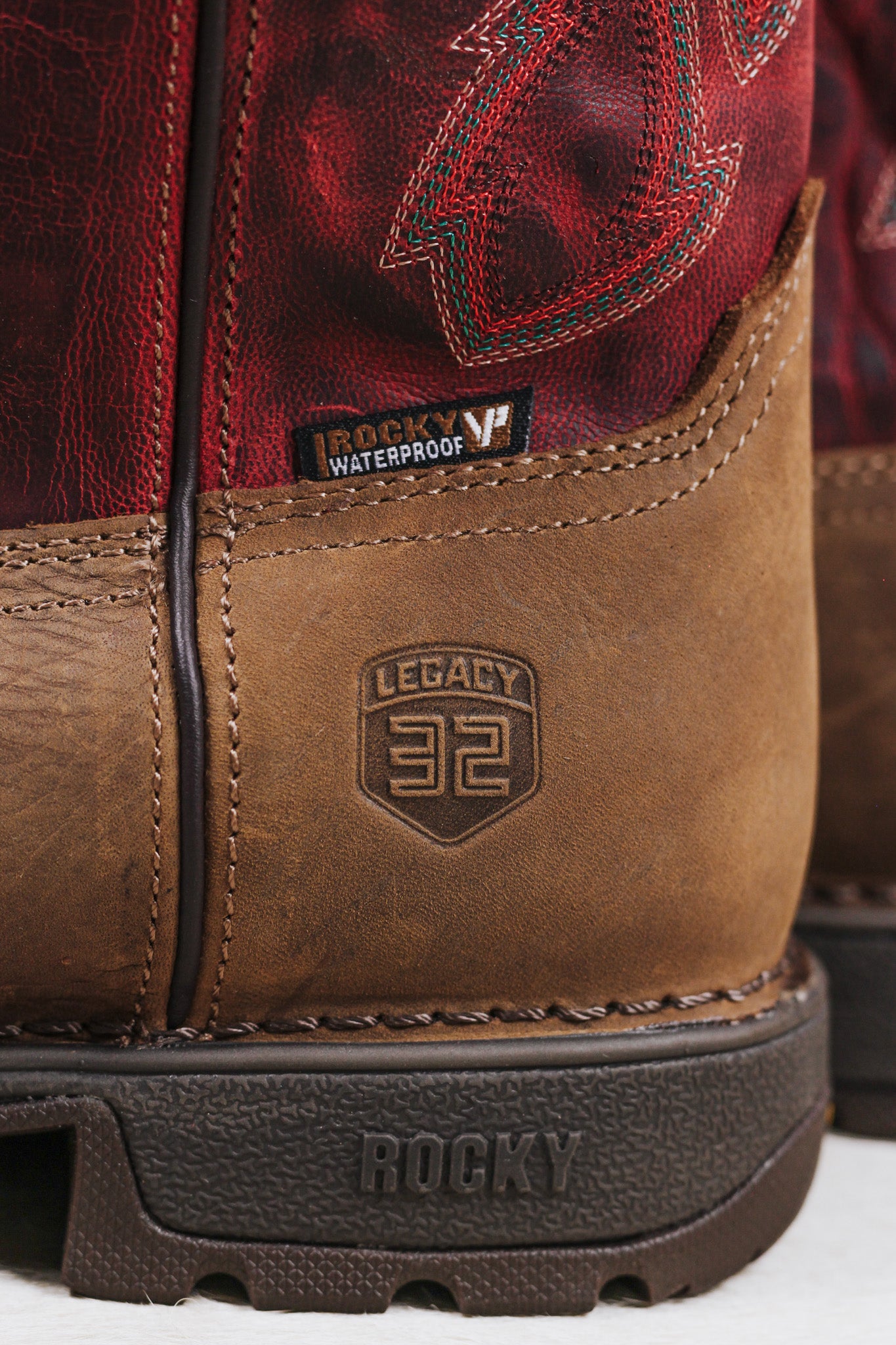 Rocky Legacy 32 Steel Toe Waterproof Western Boot