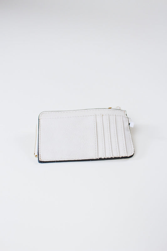 Annalise Cotton White Wallet