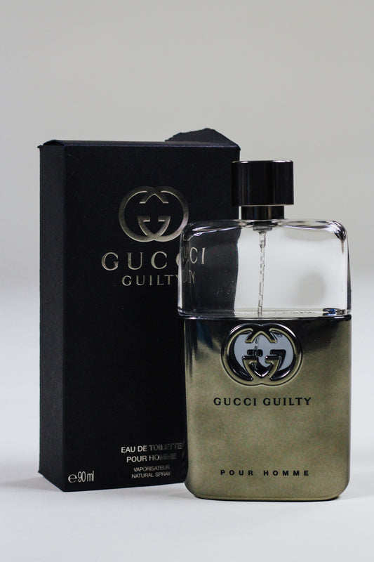 Guilty Men's Pour Homme Eau de Toilette Spray, 3.0 oz