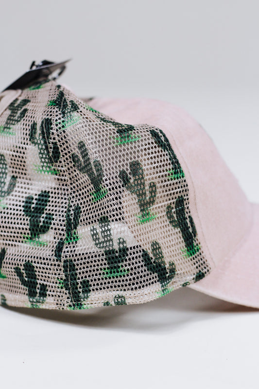 Ariat Ladies Ponyflaw Cap Cactus Pink