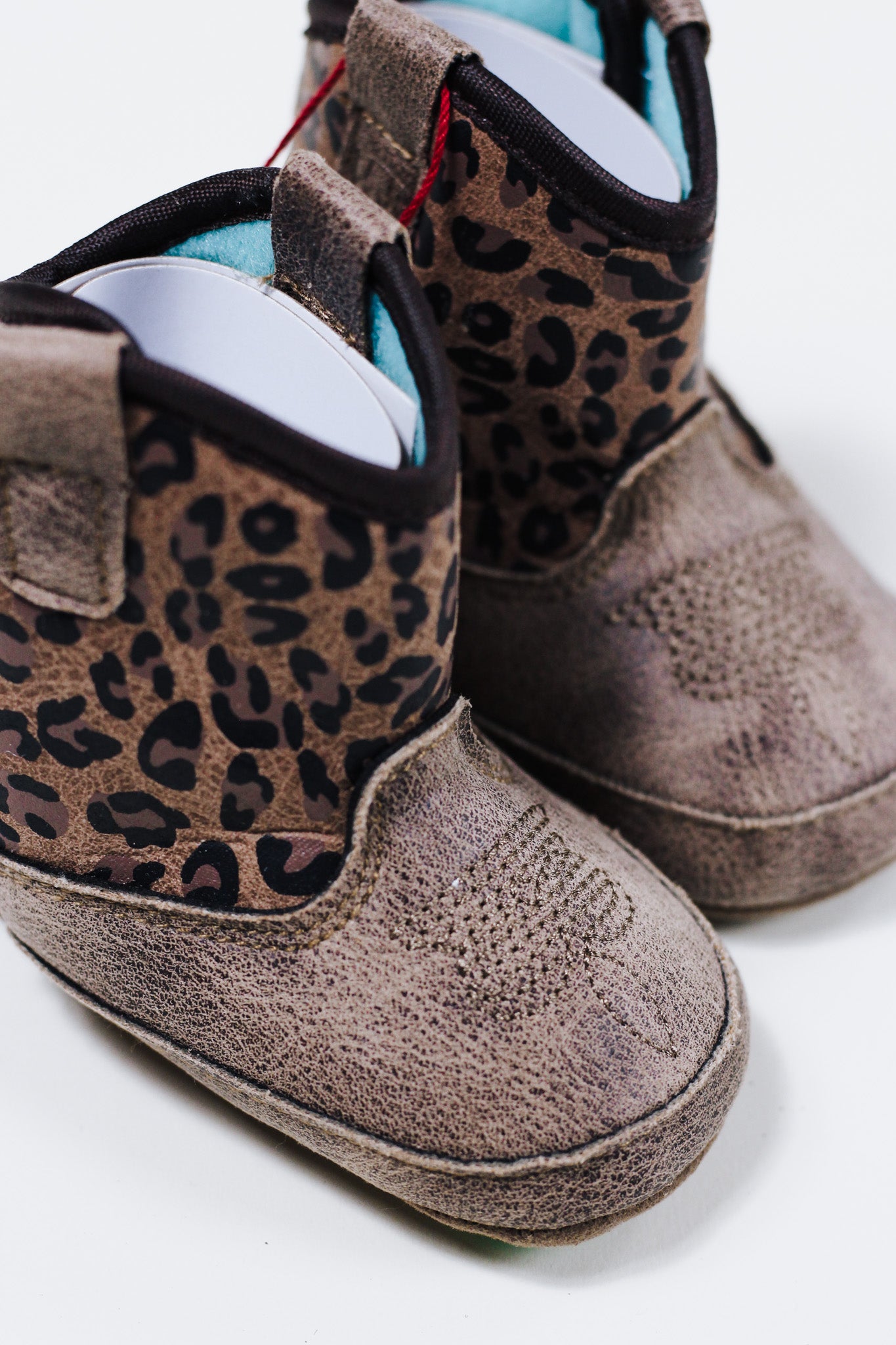 Ariat Savanna Style Lil’ Stompers Infant Boots Brown And Tan