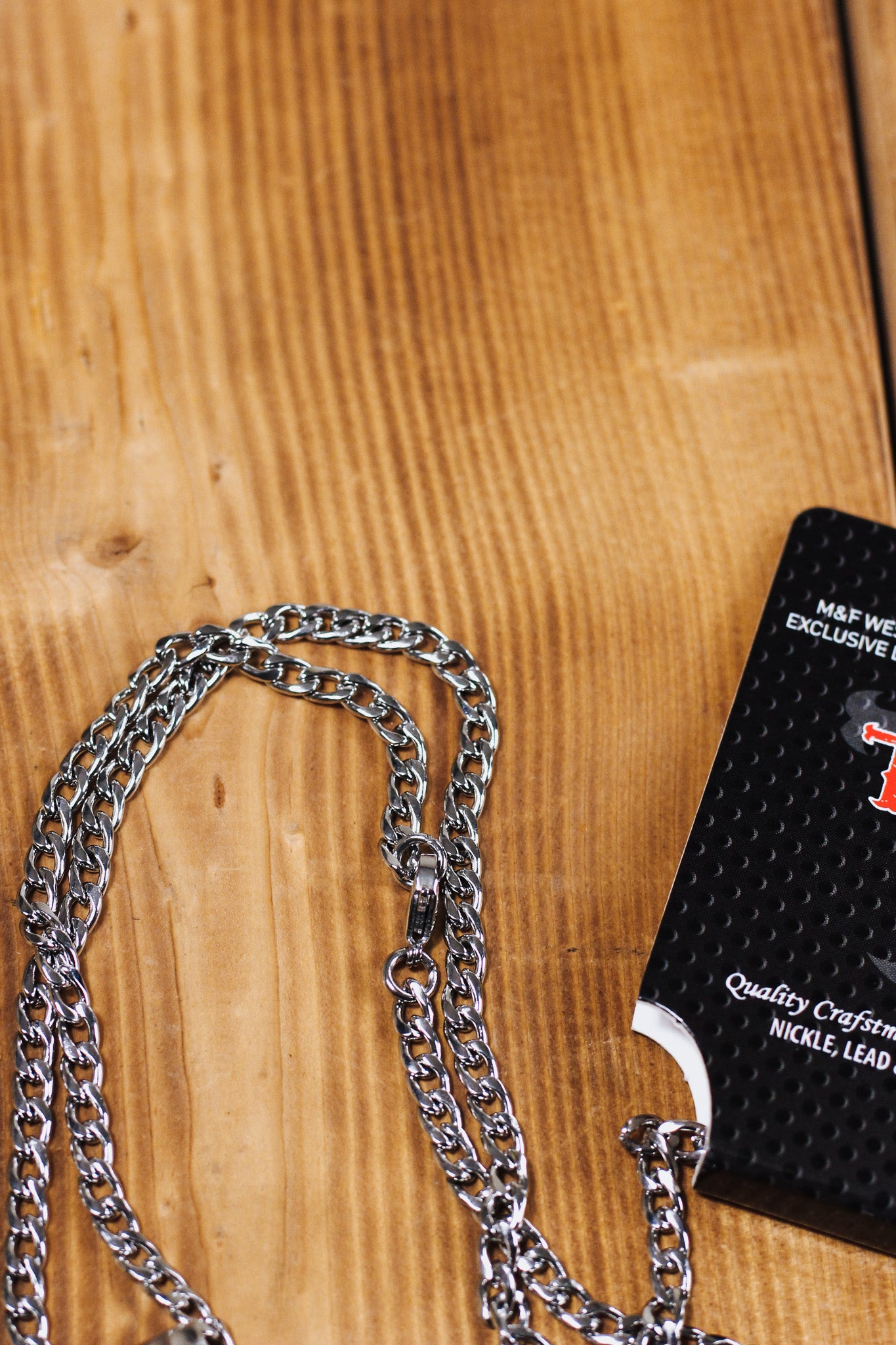 Twister 22" Bull Skull Head Necklace