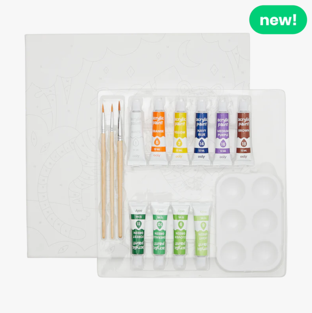 Tiger Paint By Number Canvas Kit