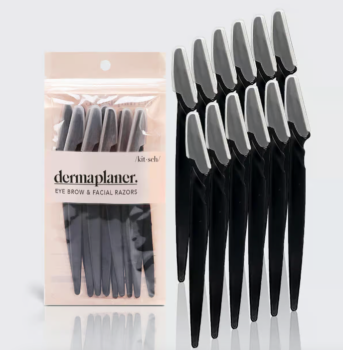 Dermaplaner & Eyebrow Razor (12 pack) - Black