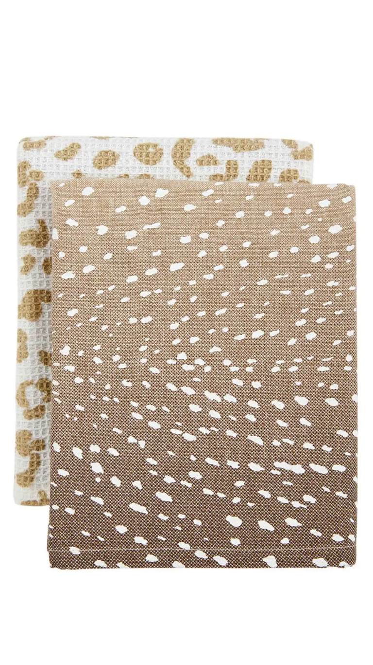 Leopard hand online towel