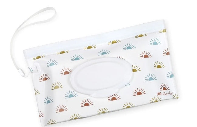Take & Travel Pouch Reusable Wipes Case Desert Sunrise