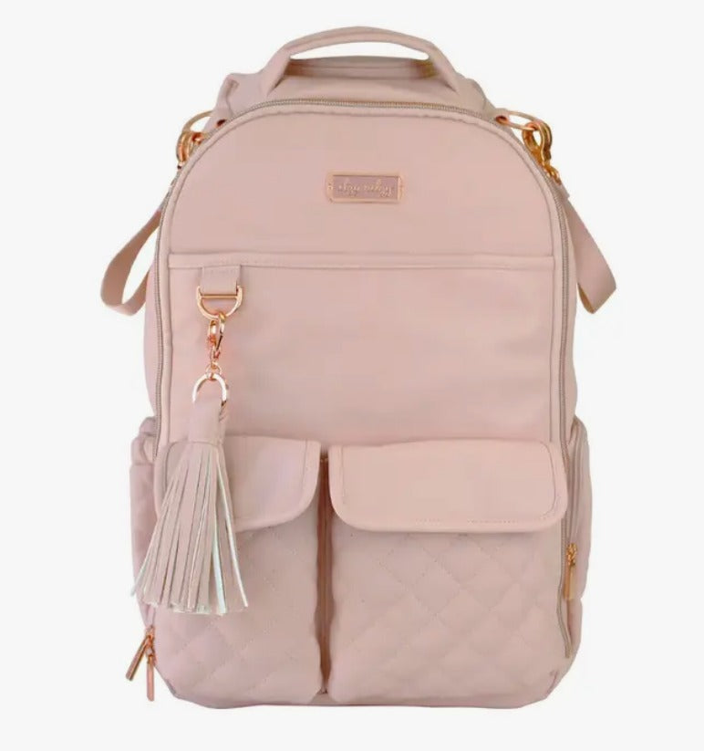 Blush Crush Boss Backpack Diaper Bag