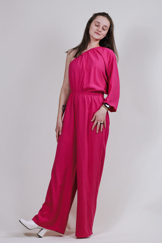 Total Upgrade Hot Pink Jumpsuit