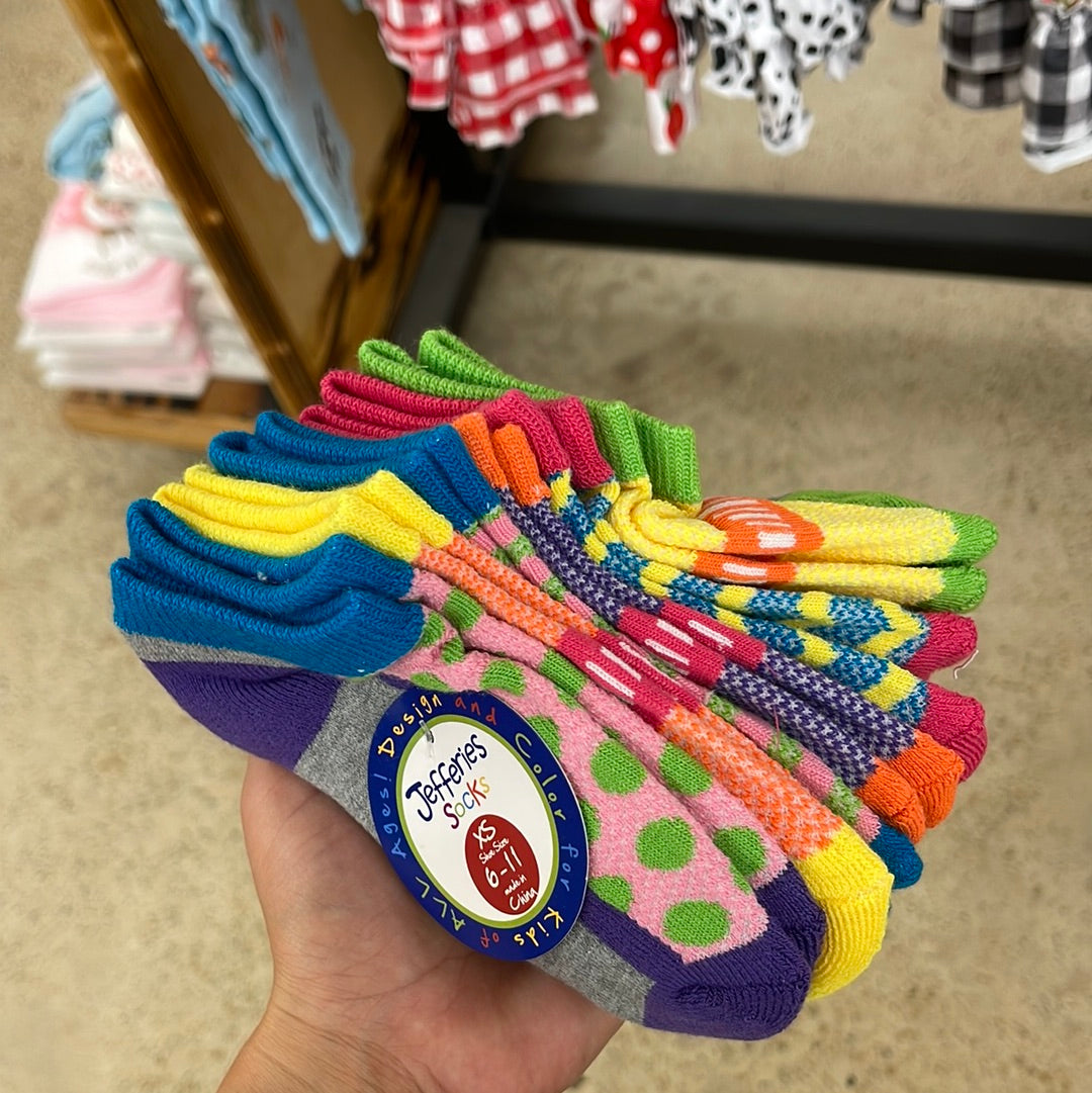 Multi Print Size 6-11 Kids Socks
