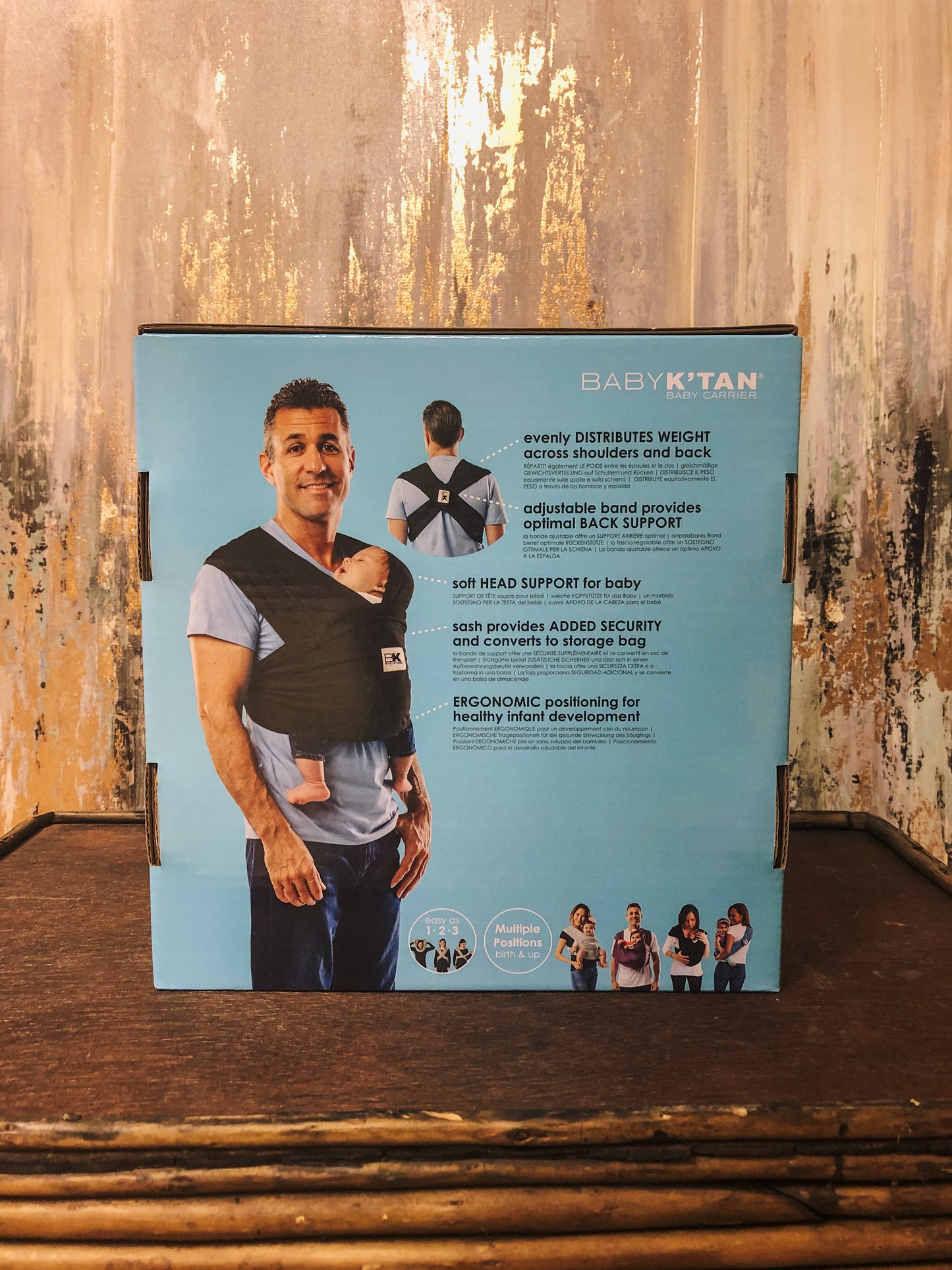 Baby K'tan Original Baby Carrier In Black