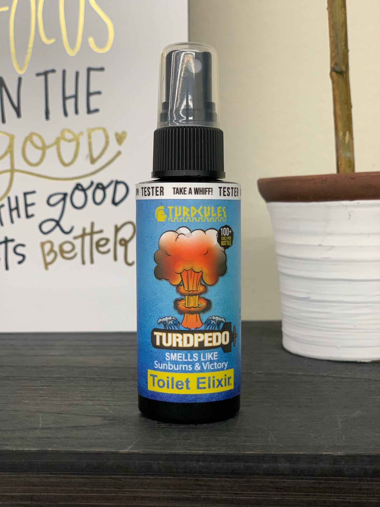 Turdcules’ Turdpedo Toilet Elixir