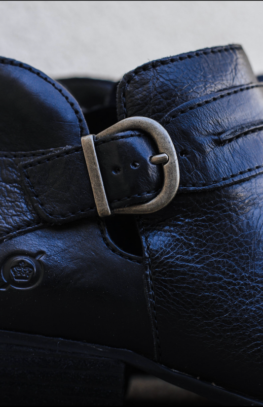 Kati Black Booties By Born