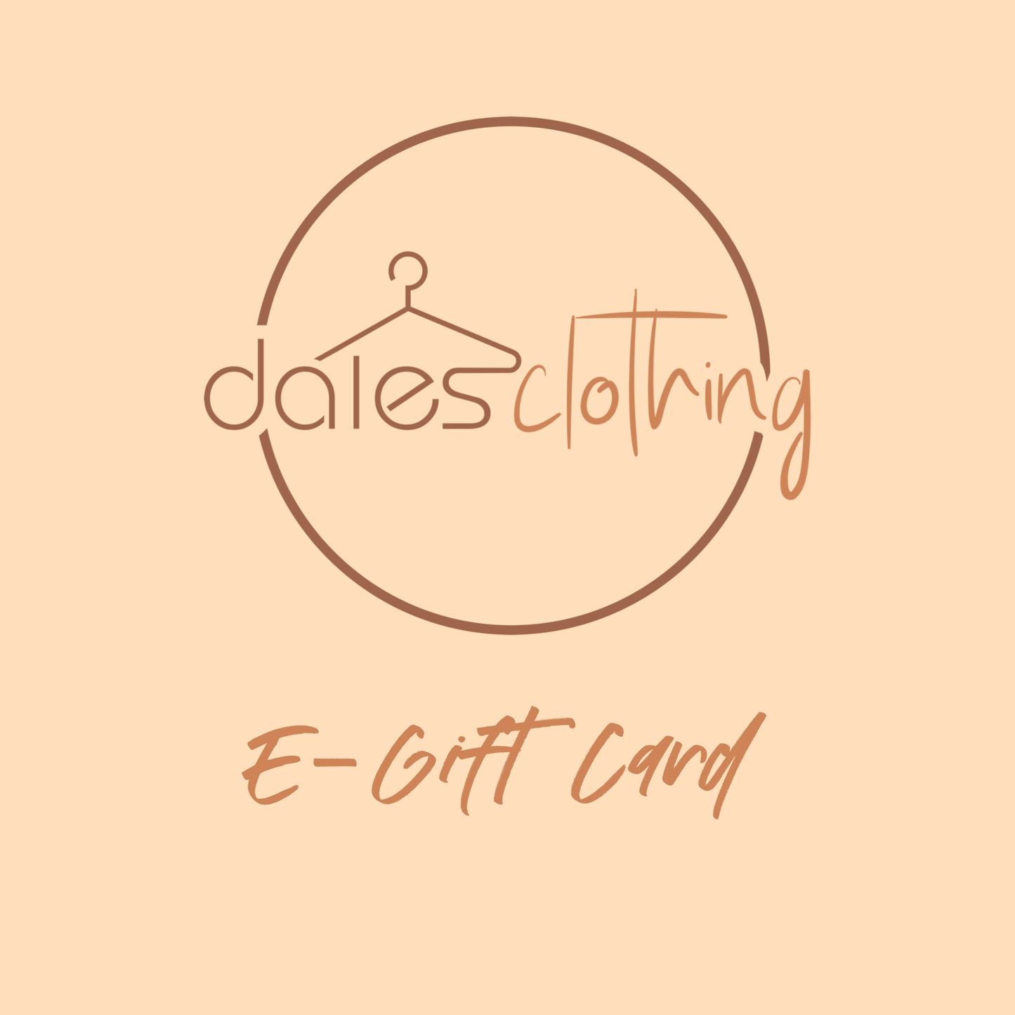 Gift Card (E-Gift Card)