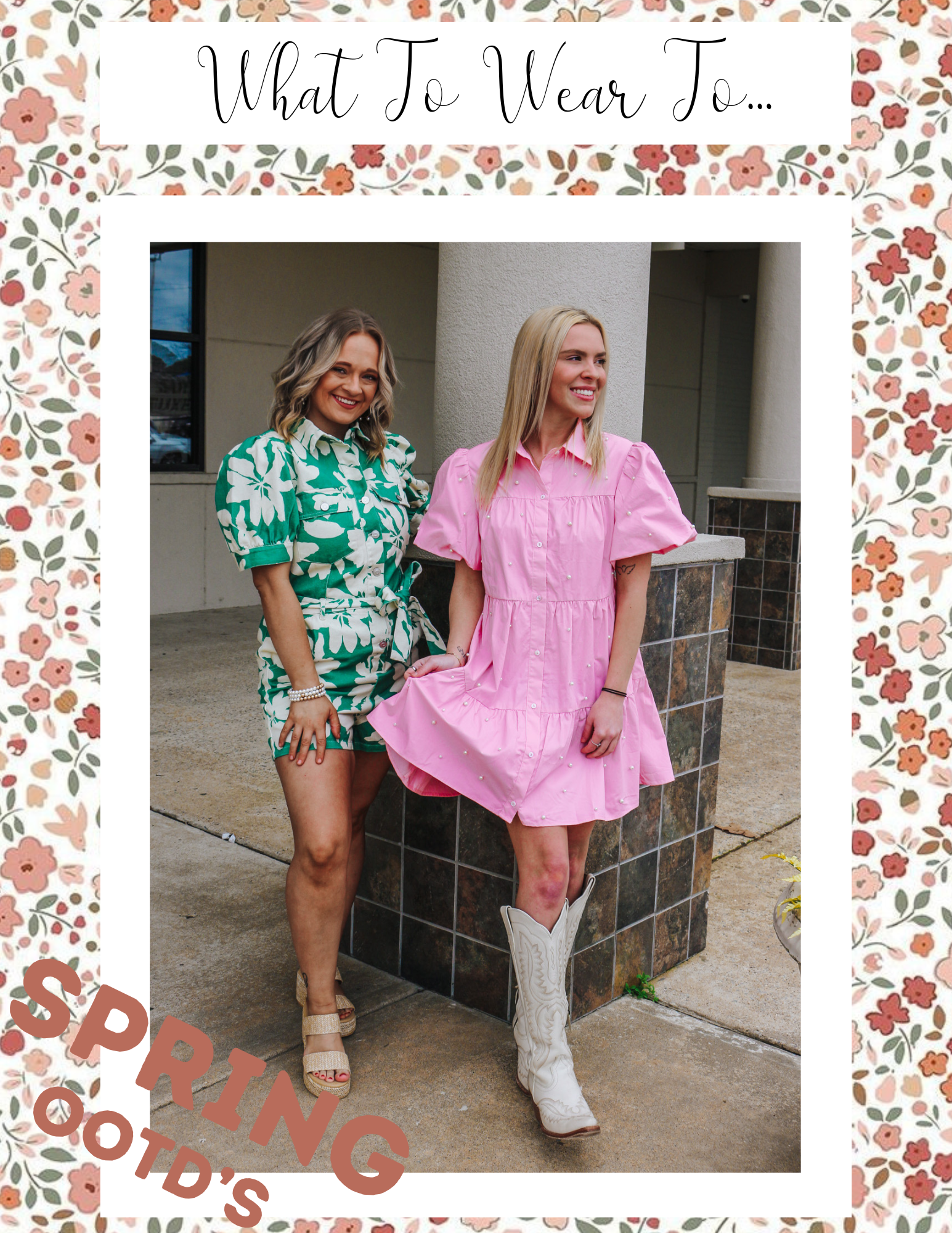 Spring OOTD's!☀️🦋