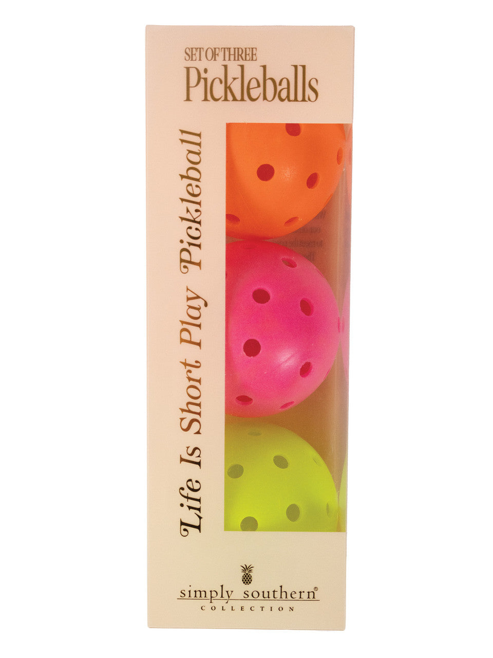 Sherbert Pickballs Pack Of 3