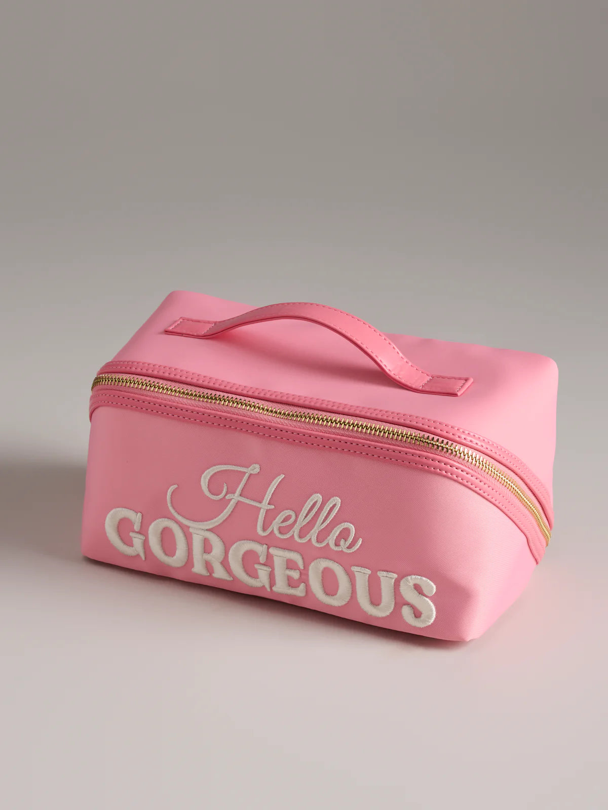 Hello Gorgeous Blush Cosmetic Bag