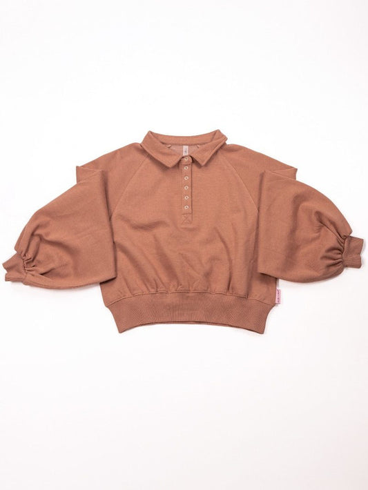 Mark My Words Half Button Top -2 Colors