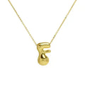 Initial Waterdrop Necklace - Gold or Silver