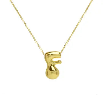 Initial Waterdrop Necklace - Gold or Silver