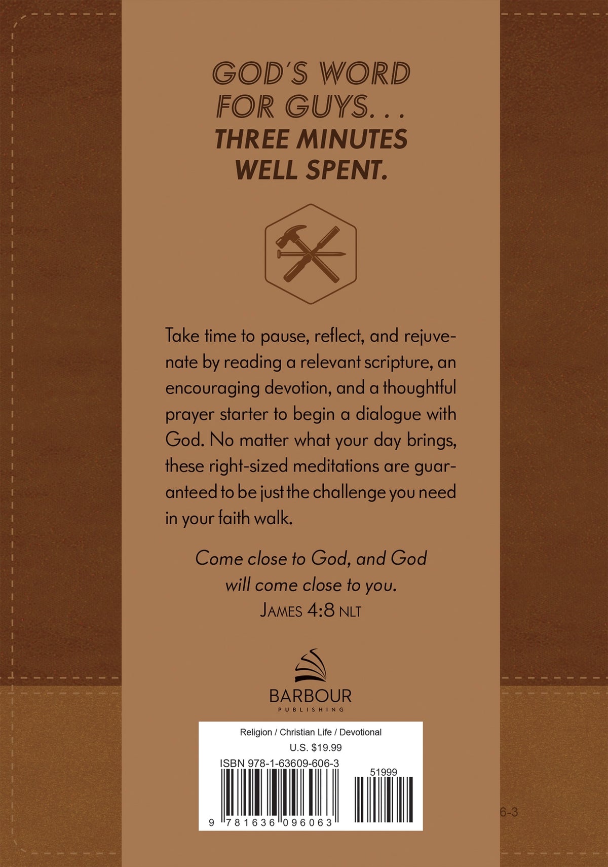 God's Word for Guys, back cover