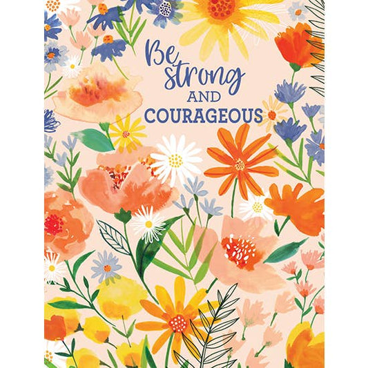 With Scripture-Thinking of You Greeting Card - Orange Flower