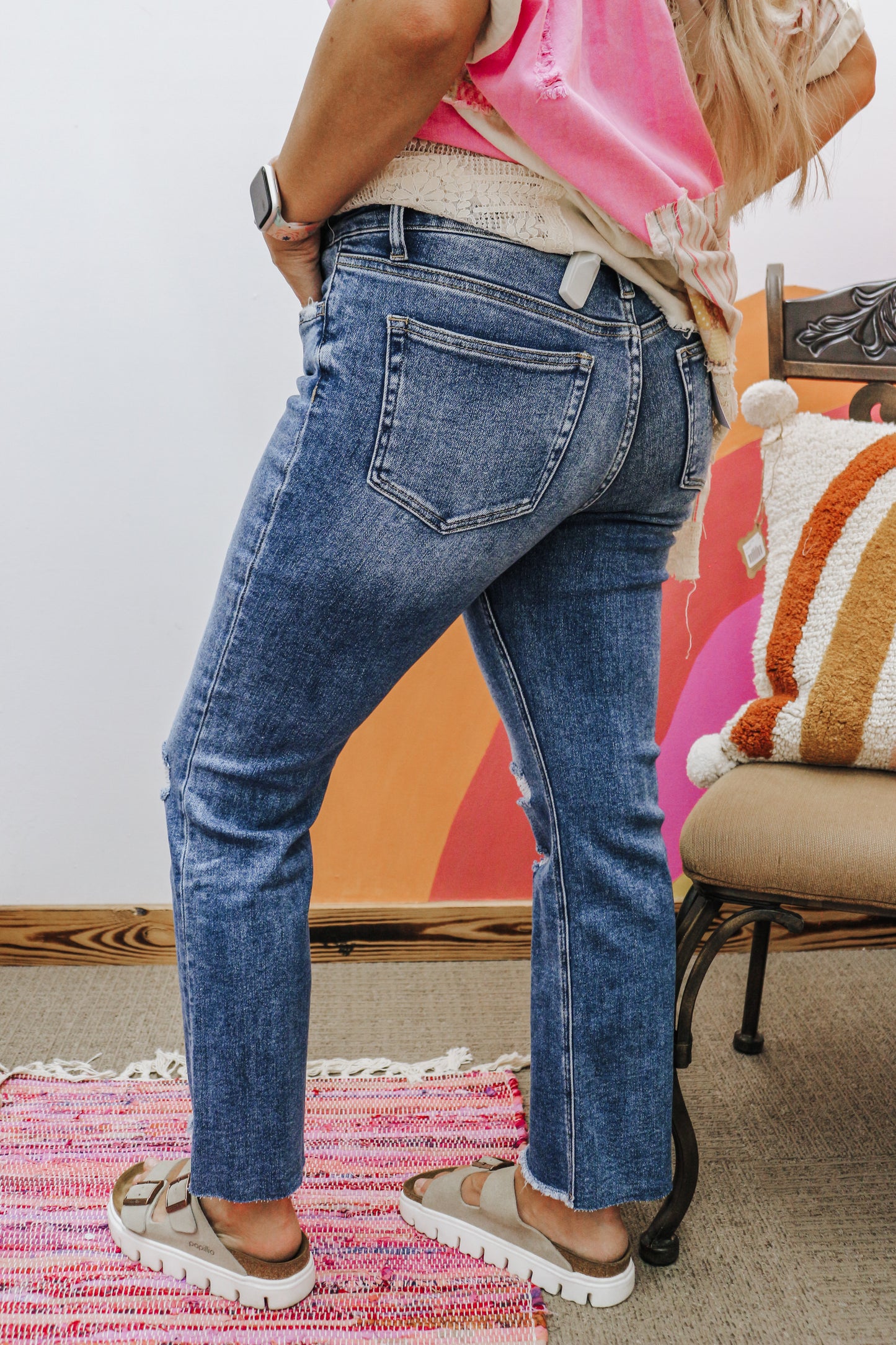 Straight Forward Kick Flare Jeans