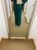 Business Woman Pleated Dress Pants