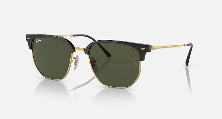 New Clubmaster Black and Green RayBan Sunglasses