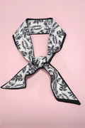 Soft Silky Skinny Neck Scarf Necklace
