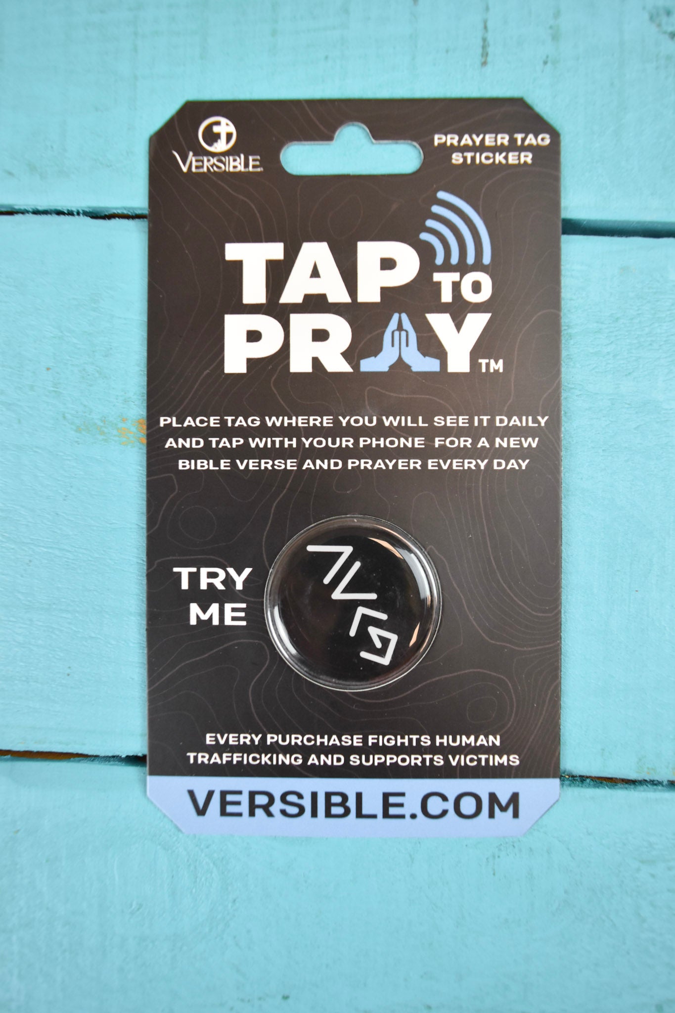 Tap To Pray Stickers - 9 Colors