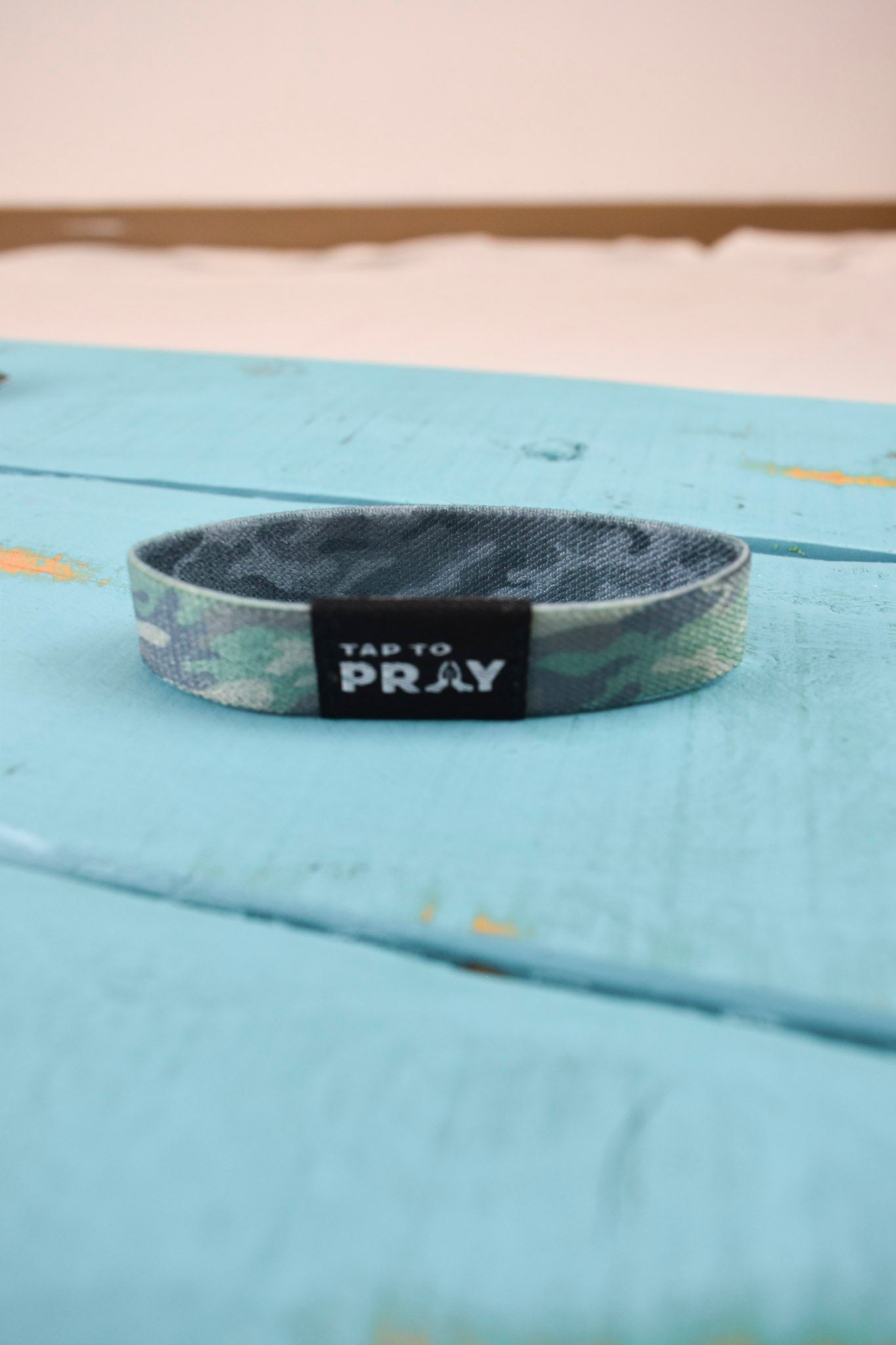 Tap To Pray reversible wristband