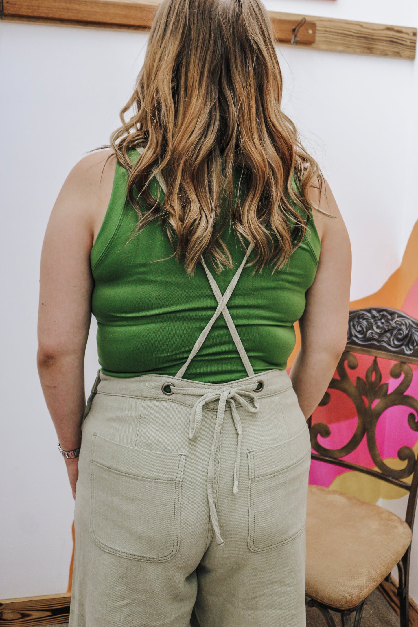 Searching For Fun Sage Jumpsuit