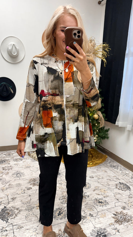 Jess & Jane "Natura" Tunic Top