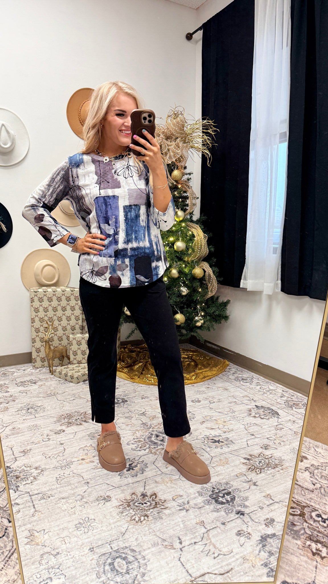 Jess & Jane Aurelia Modal Round Neck Top