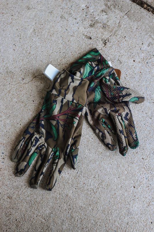 Drake Stretch Fit Gloves- Mossy Oak Greenleaf