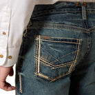 Ariat Men's M5 Gambler Straight Jean detail 2