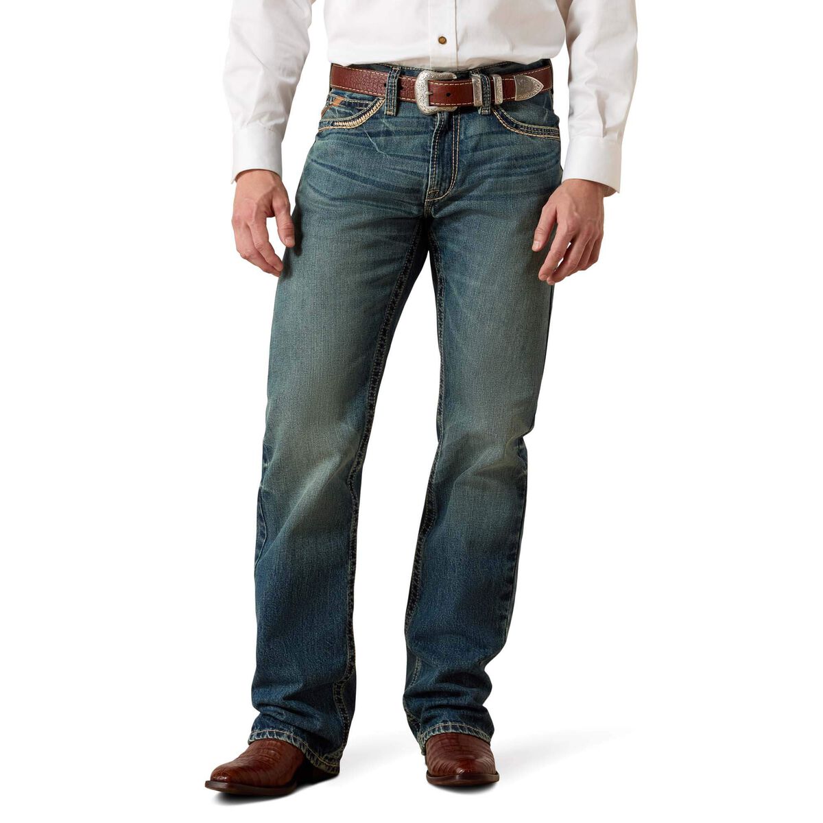 Ariat Men's M5 Gambler Straight Jean front view