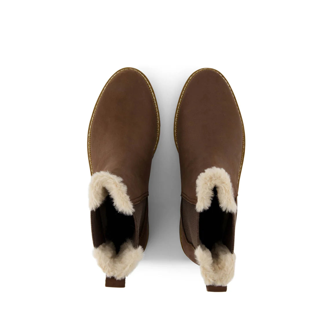 Bennet Faux Fur Water Resistant Leather Boot