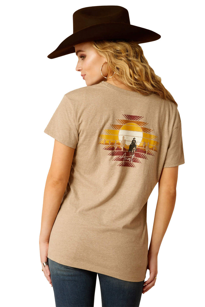 Ariat Women's Oatmeal Durango Desert T-Shirt