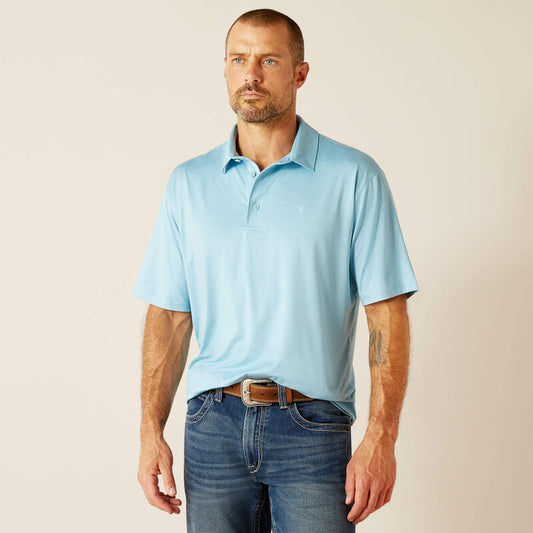 Ariat Men's Charger 2.0 Polo- Sheltering Sky