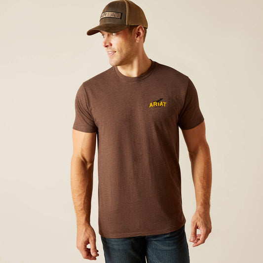 Ariat Men's Bison Sketch Shield T-Shirt