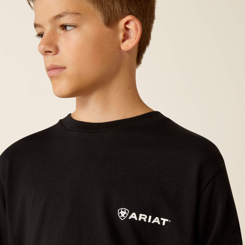 Boys Ariat Lotf Camo Shield T-Shirt