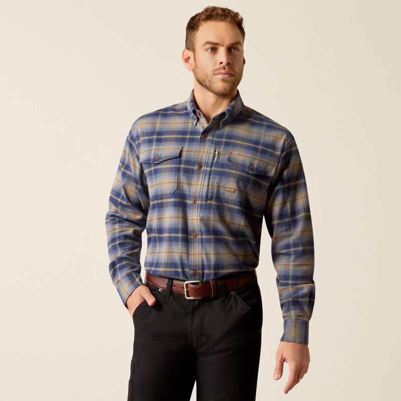 Rebar Flannel DuraStretch Work Shirt