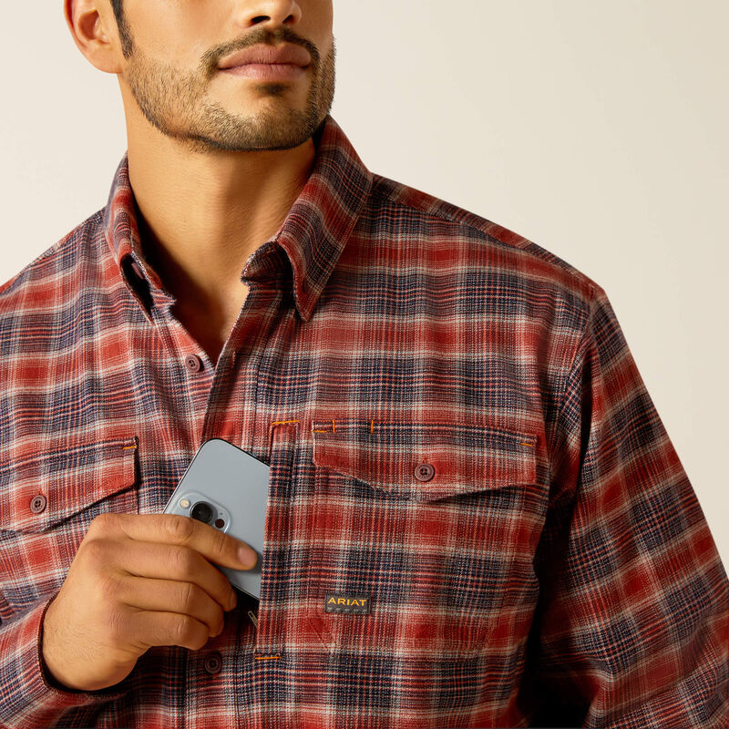 Rebar Flannel DuraStretch Work Shirt