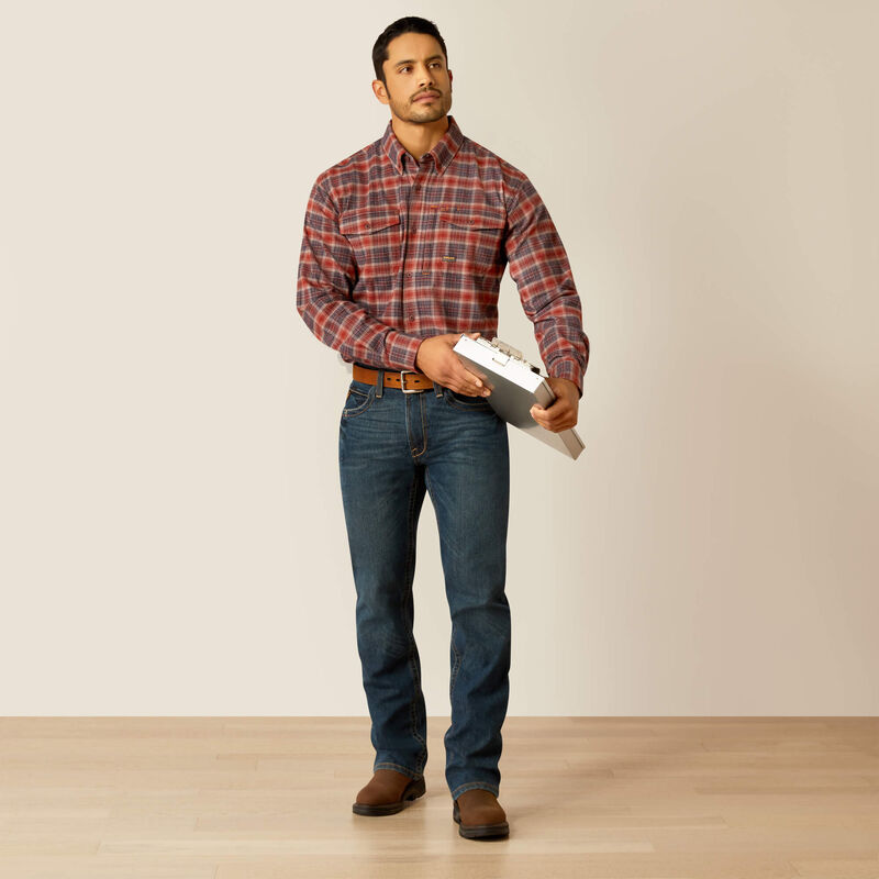 Rebar Flannel DuraStretch Work Shirt