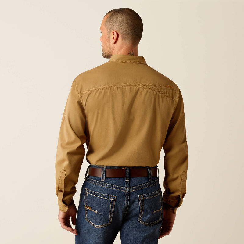 Men's Ariat Rebar Twill Work Shirt