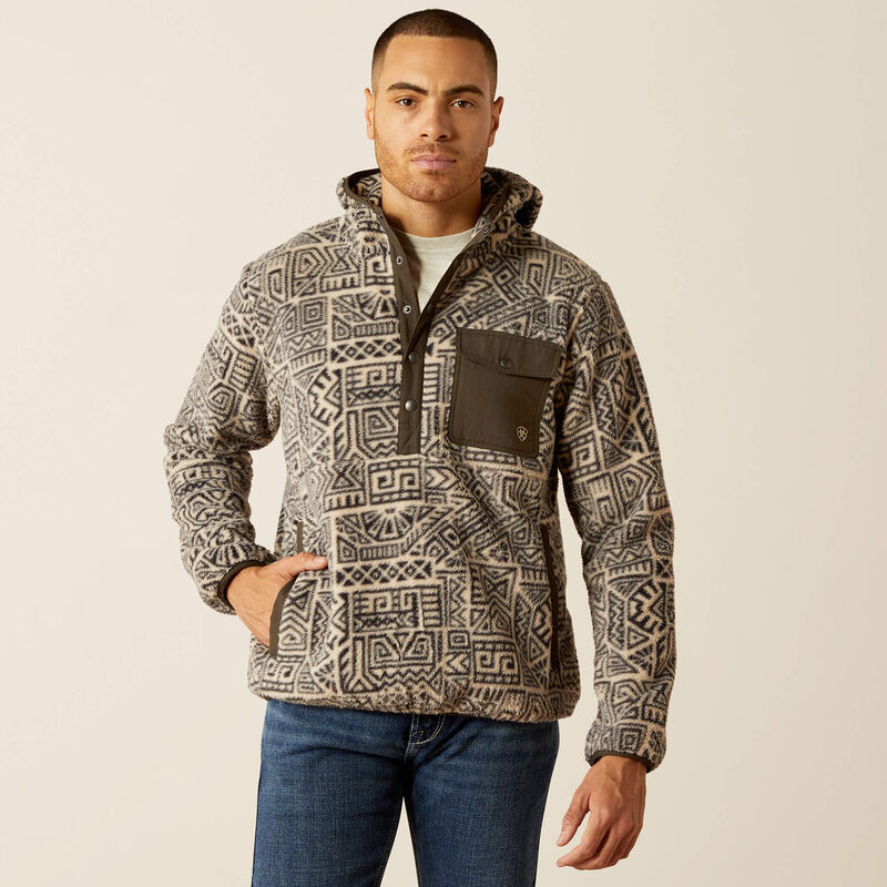 Ariat Men's Polar Bear Fleece Hoodie