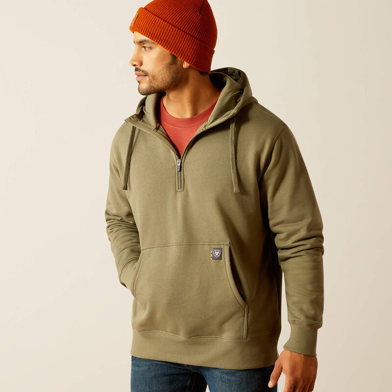 Rebar Workman 1/4 Zip Hoodie